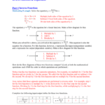 Worksheet Together With Inverse Functions Worksheet