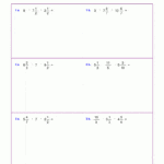 Worksheets For Fraction Multiplication And 7Th Grade Order Of Operations Worksheet Pdf