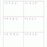 Worksheets For Fraction Multiplication Throughout Simplifying Fractions Worksheet With Answers