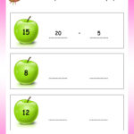 Write Addition Or Subtraction Fact For Each Number  Mathsdiary Also Addition And Subtraction Worksheets For Grade 1