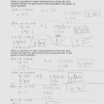 Writing Linear Equations Worksheet Answer Key – Breadandhearth – 12 And Linear Equations Worksheet With Answers