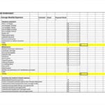 020 Business Budget Planning Worksheet Plan 20Business Xls With Spending Plan Worksheet