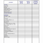 022 Template Ideas Free Household Budget Excel Home Unique Also Free Household Budget Worksheet