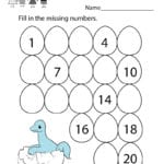 042 Worksheet Math For Kindergarten Impressive Base Ten Intended For Counting Worksheets For Preschool