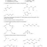 12 U Organic Chemistry Worksheet  4 – Organic Functional Group And Organic Chemistry Worksheet With Answers