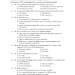 134 Gene Regulation And Expression  Pdf In Rna And Gene Expression Worksheet Answers