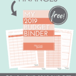 2019 Budget Binder Worksheets  Free Download  Frugal Fanatic Within Budget For Teenager Worksheet