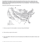 29 Weather Map Worksheet 2 Together With Reading A Weather Map Worksheet