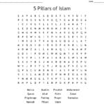 5 Pillars Of Islam Word Search  Wordmint Together With Five Pillars Of Islam Worksheet
