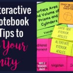 8 Interactive Notebook Tips To Save Your Sanity  The Tpt Blog Within Mrs E Teaches Math Worksheet Answers