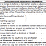 A Beginner's Guide To Filling Out Your W4 For Deductions And Adjustments Worksheet