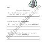 A Science Experiment Template For Esl  Esl Worksheet Also Science Experiment Worksheet
