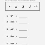Arabic Alphabet Worksheets Islamic Studies For Preschoolers Or Arabic Alphabet Worksheets Printable