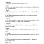 Author's Purpose Worksheet 1  Answers With Regard To The Great Depression Worksheet Answer Key