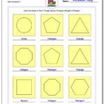 Basic Geometry And Std Chart Worksheet