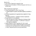 Chapter 5 Biological Diversity And Conservation With Biological Diversity And Conservation Chapter 5 Worksheet Answers