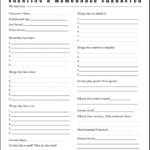 Character Interview  A Worksheet For Beginners  Writers Write Also Memoir Writing Worksheets