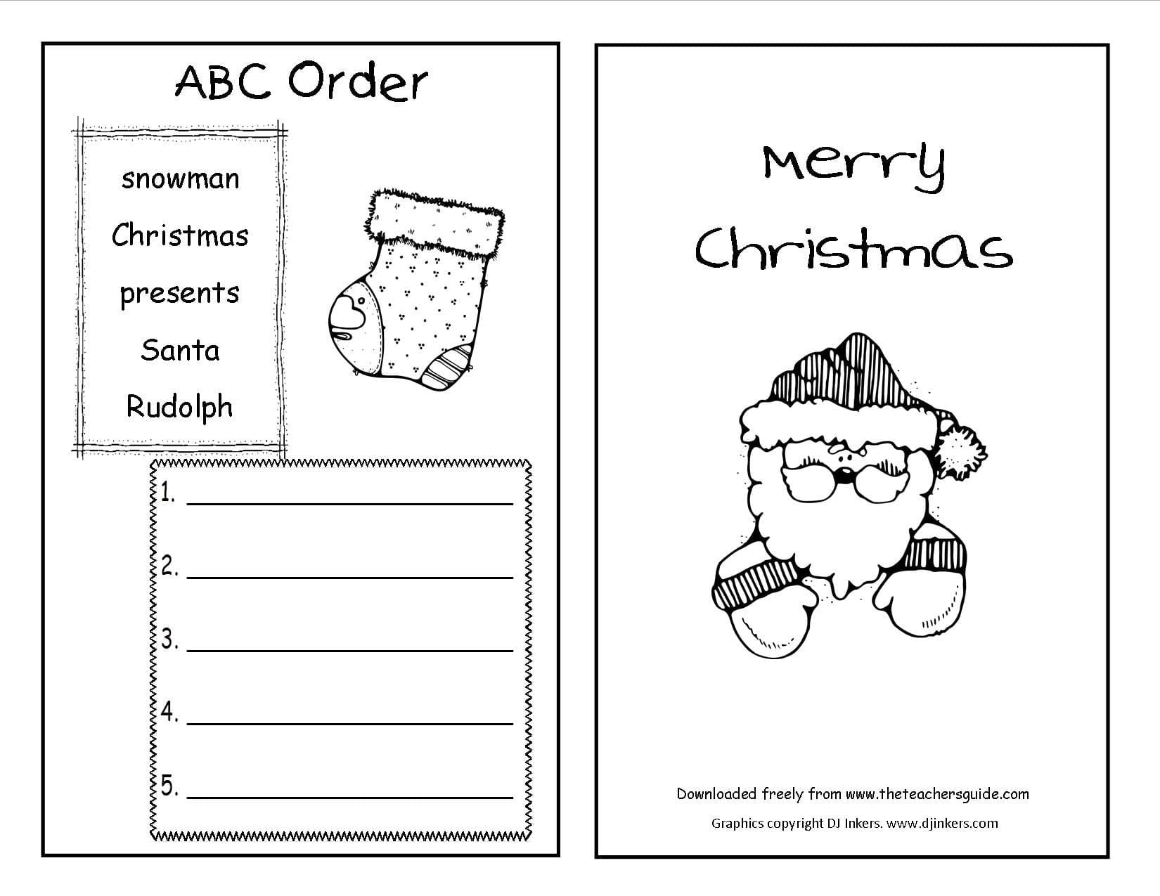 Christmas Worksheets And Printouts With Regard To Christmas Activities Worksheets