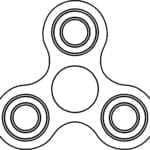 Coloring Pages Free Printable Fidget Spinner Coloring For As Well As Fidget Spinner Worksheets Free