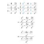Complex Rational Expressions With Regard To Simplifying Rational Expressions Worksheet Answers