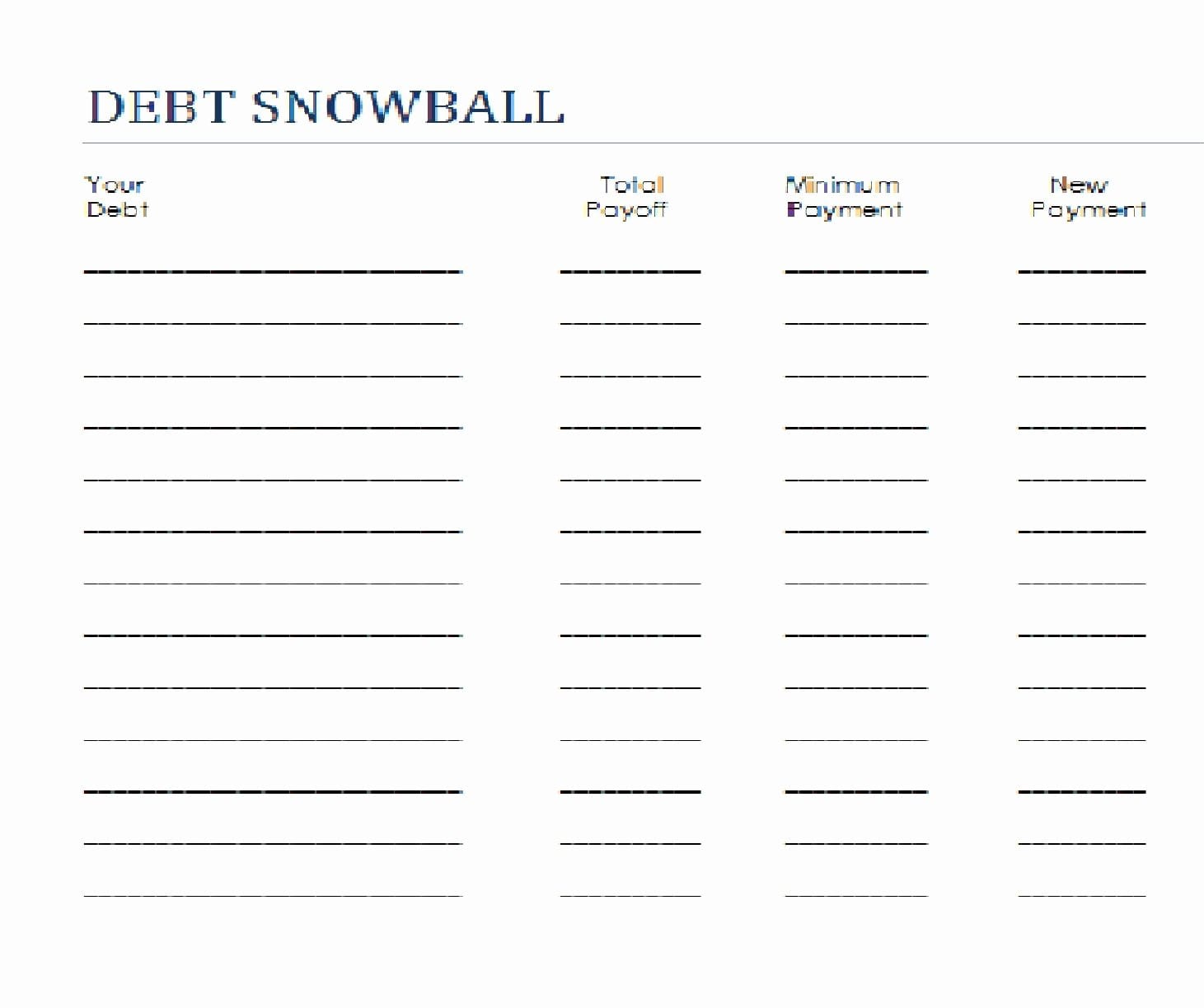 Dave Ramsey Spreadsheets Then Free Printable Debt Snowball For Dave Ramsey Debt Snowball Worksheets