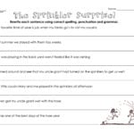 English Grammar And Spelling Worksheets  Learning Sample As Well As Spelling Worksheets For Grade 5