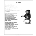 Englishlinx  Poetry Worksheets Along With 5Th Grade Poetry Worksheets