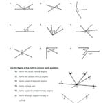 Finding Complementary Angles Math Free Worksheets Library Together With Find The Missing Angle Measure Worksheet