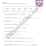 Fly Guy Meets Fly Girl Vocabulary Practice  Esl Worksheet Regarding Vocabulary Practice Worksheets