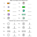 Fractions Worksheets  Printable Fractions Worksheets For As Well As 3Rd Grade Math Fractions Worksheets