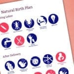 Free Visual Birth Plan Template That Nurses Won't Scoff At For Birth Plan Worksheet Printable