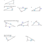 Geometry A Trig Ratios Worksheet Name Find The Sine Cosine Along With Trigonometry Ratios In Right Triangles Worksheet