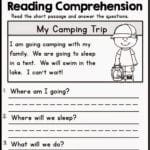 Kindergarten Worksheets For Reading For Free With Regard To Kindergarten Reading Worksheets Pdf