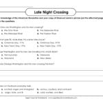 Late Night Crossing  Super Teacher Worksheets Pages 1  3 With Regard To George Washington Worksheets