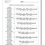 Metric Si Area Pertaining To Measurement Conversion Worksheets