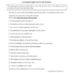 Parts Of A Sentence Worksheets  Subject And Predicate Or Simple Subject And Predicate Worksheets