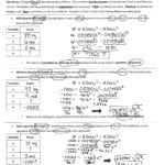 Physical Science Worksheets High School – Sunraysheetco And Work And Energy Worksheet