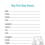 Popular Poetry Printables And Resources  Teachervision Along With 5Th Grade Poetry Worksheets