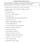 Prepositional Phrases Worksheets  Identifying Prepositional And Prepositional Phrases Worksheet With Answer Key