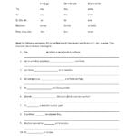 Present Tense Of Er And Ir Verbs In Spanish Worksheet  Kidz Along With Spanish Verb Conjugation Practice Worksheets