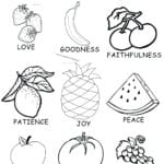 Printable Fruit Of The Spirit Coloring Sheets – Navajosheetco For Fruit Of The Spirit Worksheets For Adults