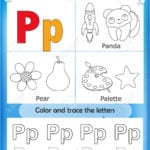 Printable Letters P Cursive Pdf Preschool Worksheets For Pertaining To Preschool Worksheets Pdf
