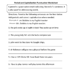 Punctuation Worksheets  Ending Punctuation Worksheets Pertaining To Grammar Punctuation Worksheets