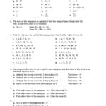 Sequences And Nth Terms Worksheet Pdf  Teachit Maths With Arithmetic Sequences As Linear Functions Worksheet