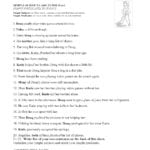 Simple Subjects And Predicates Worksheet 1  Answers With Simple Subject And Predicate Worksheets