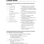 Skills Worksheet Concept Review And Wave Review Worksheet