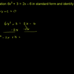Solve Quadratic Equations With The Quadratic Formula Throughout Solving Using The Quadratic Formula Worksheet Answer Key