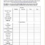 Spending Sheet Template – Verypageco Along With Spending Plan Worksheet