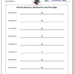 Standard Expanded And Word Form With Regard To Check Writing Worksheets Pdf