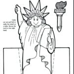 Statue Of Liberty Drawing For Kids At Paintingvalley Within Liberty Kids Worksheets